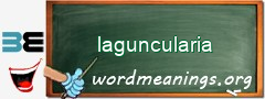 WordMeaning blackboard for laguncularia